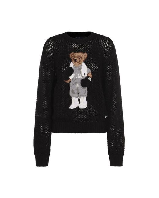 Polo Ralph Lauren Black Schwarze Pullover Für Männer