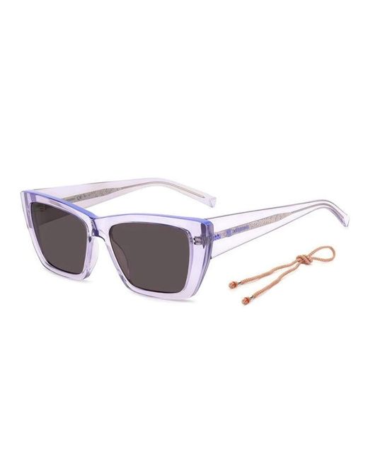 Missoni Metallic Sunglasses
