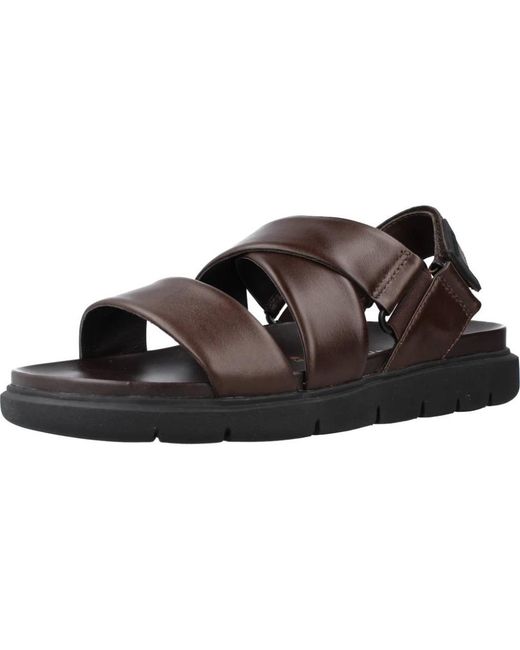 Flat Sandals Stonefly pour homme en coloris Brown