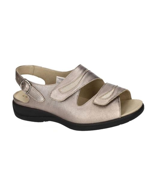 SOLIDUS Gray Lia Sandal