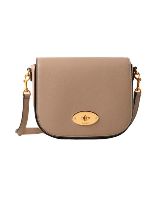 Mulberry Natural Small Darley Satchel