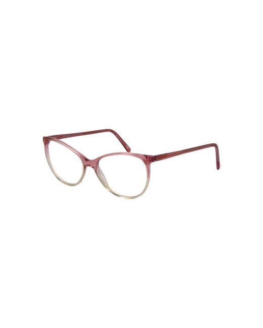 Andy Wolf Roze Cat Eye Optische Frames in het Brown