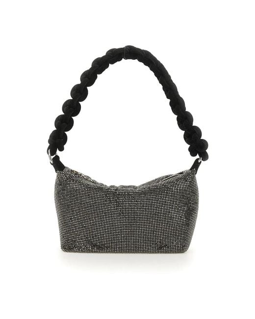 Kara Black Shoulder Bags