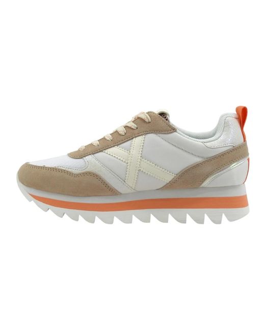 Munich White Sneakers