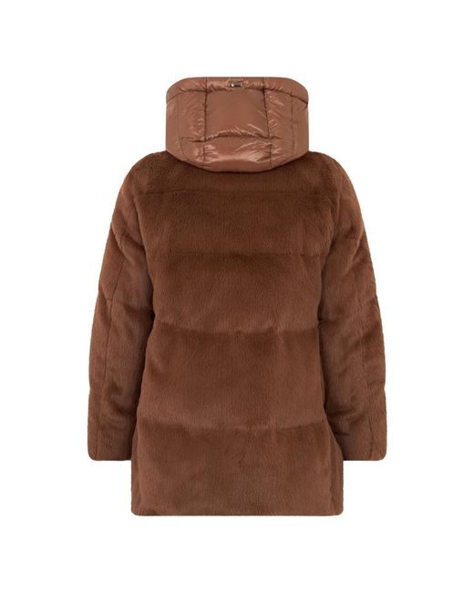 Herno Brown Winter Jackets
