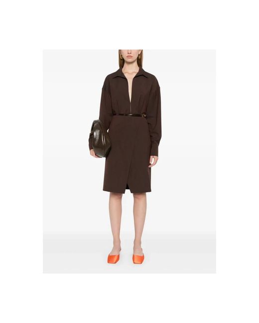 Philosophy Di Lorenzo Serafini Brown Short Skirts