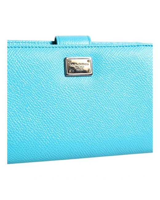 Dolce & Gabbana Blue Wallets & Cardholders