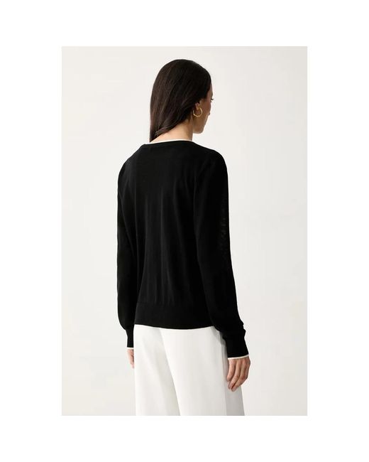 Cardigans Karl Lagerfeld de color Black