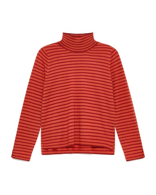 Turtlenecks Maliparmi de color Red
