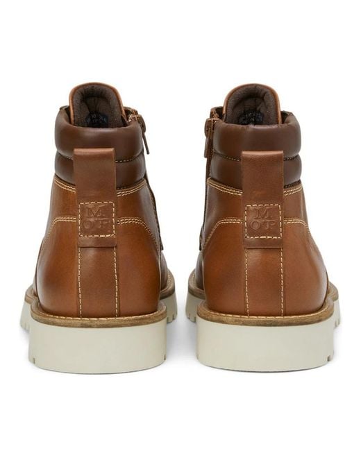Marc O' Polo Brown Lace-Up Boots for men
