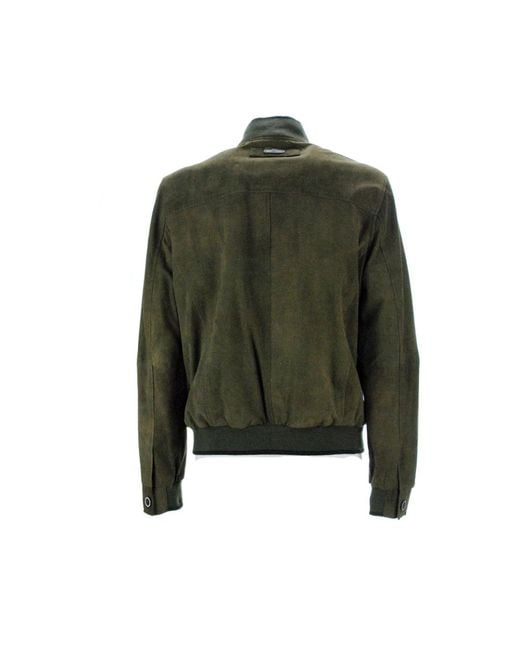 Milestone Green Down Jackets for men