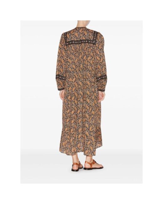 Isabel Marant Midi Dresses in het Brown