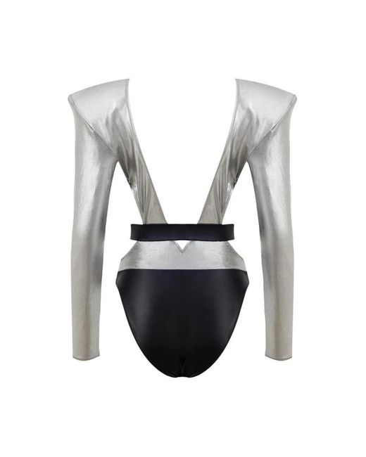 One-Piece Dolce & Gabbana de color Gray