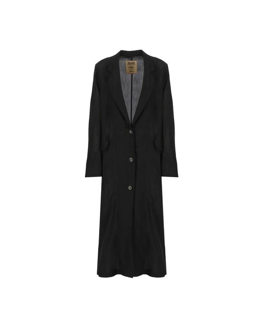 Uma Wang Black Single-Breasted Coats