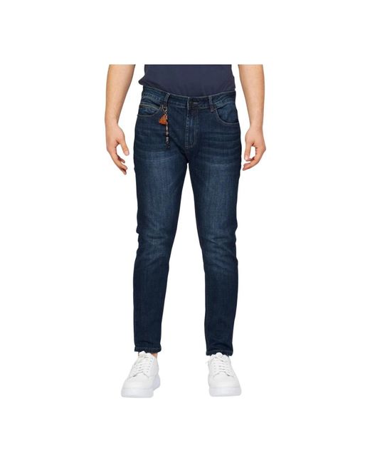 Yes Zee Slim-fit Jeans in Blue für Herren