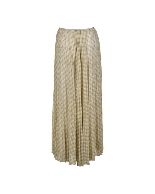 Maxi Skirts Forte_forte de color Natural