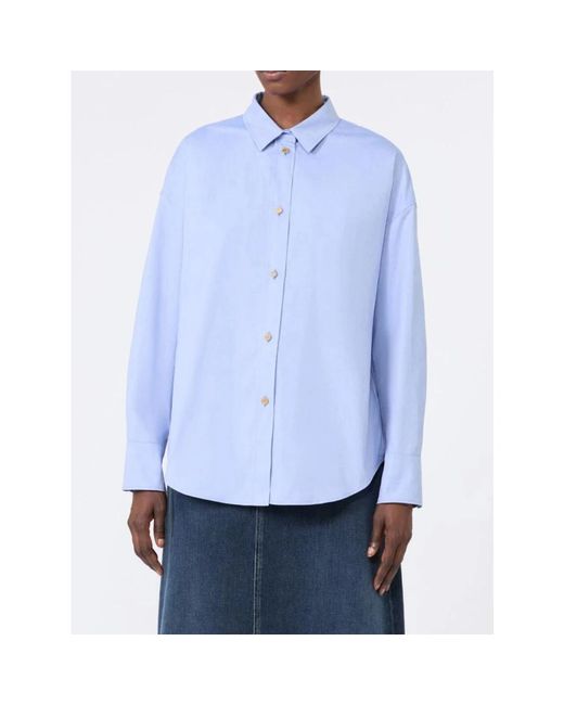 Max Mara Blue Shirts
