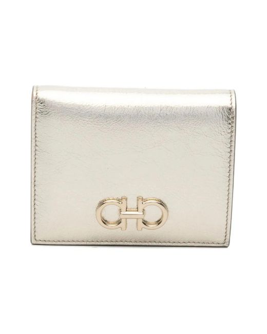 Ferragamo Natural Wallets & Cardholders