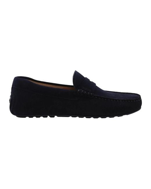 HUGO Loafers in het Black voor heren
