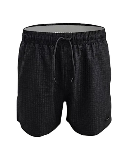 Emporio Armani Black Beachwear for men