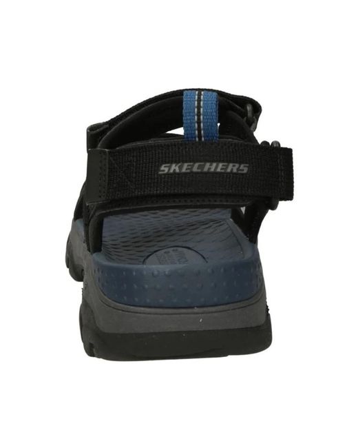 Shoes > sandals > flat sandals Skechers pour homme en coloris Black