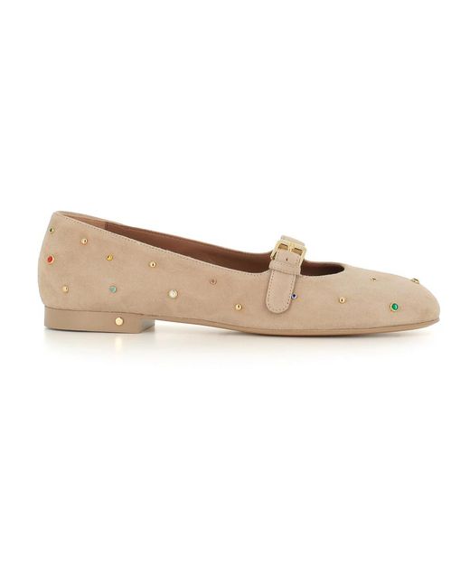 Laurence Dacade Natural Ballerina Shoes