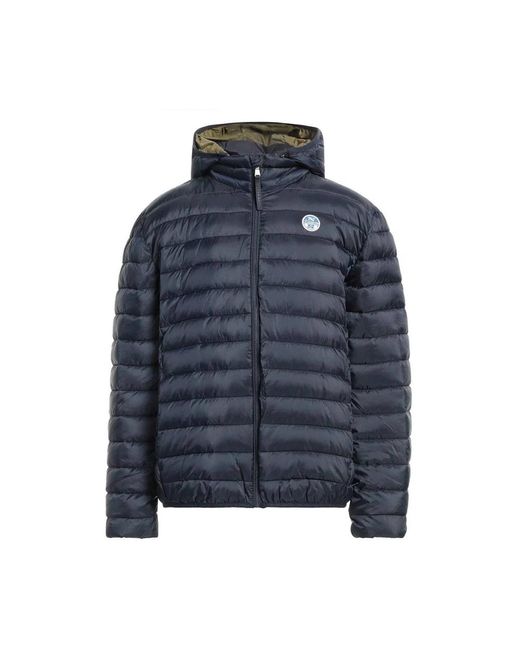 North Sails Blue Winter Jackets for men