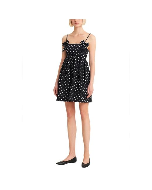 Ganni Black Short Dresses