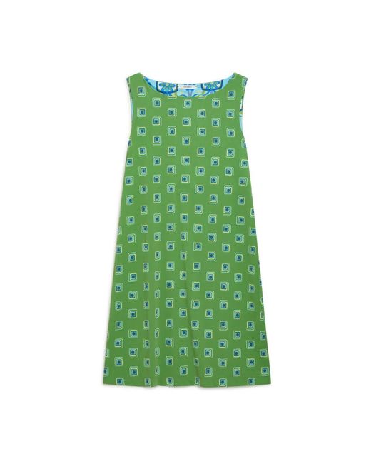Maliparmi Green Short dresses,stilvolle kleider für frauen