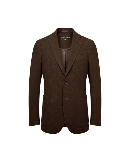 Circolo 1901 Brown Blazers for men