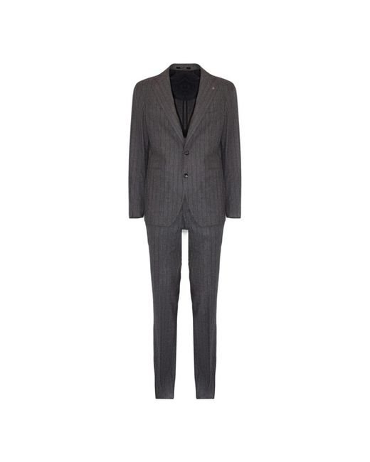 Single Breasted Suits Tagliatore de hombre de color Black