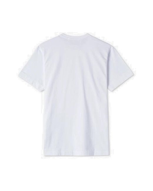 Tops > t-shirts COMME DES GARÇONS PLAY pour homme en coloris White