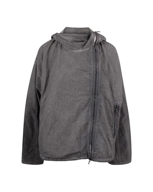 DIESEL Gray Light Jackets