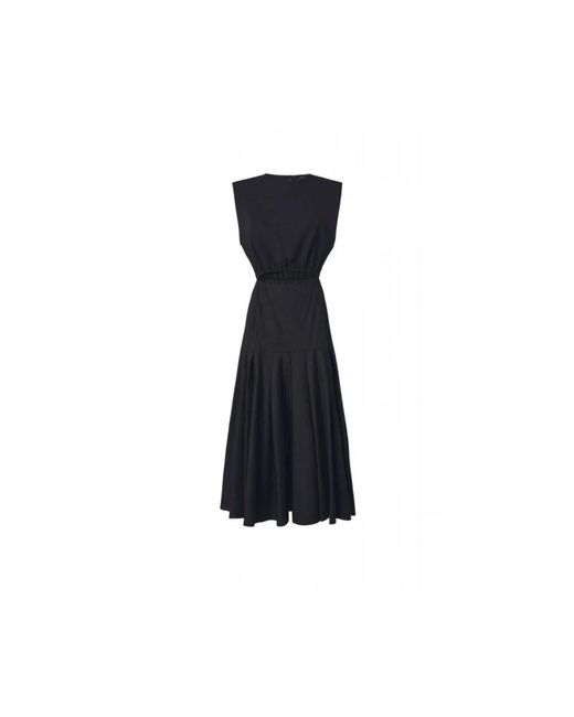 Pinko Black Maxi Dresses