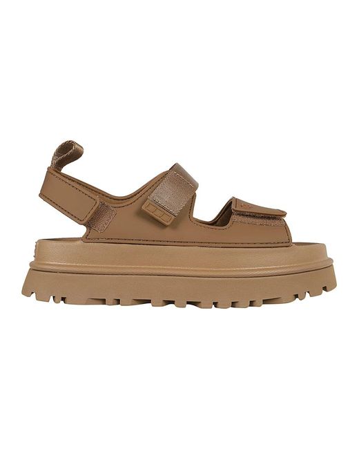 Ugg Brown Flat Sandals