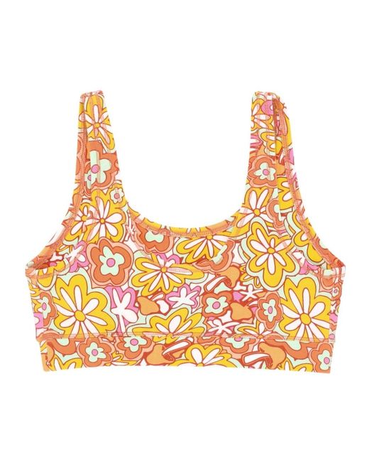 Sleeveless Tops di Vans in Yellow