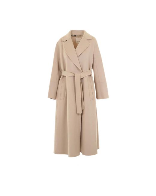 Max Mara Elisa Coat in het Natural