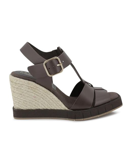Paloma Barceló Gray Wedges