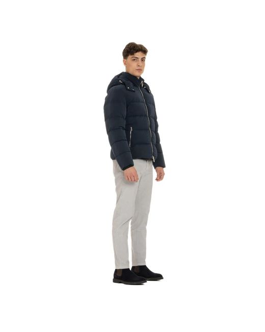 Moorer Blue Winter Jackets for men