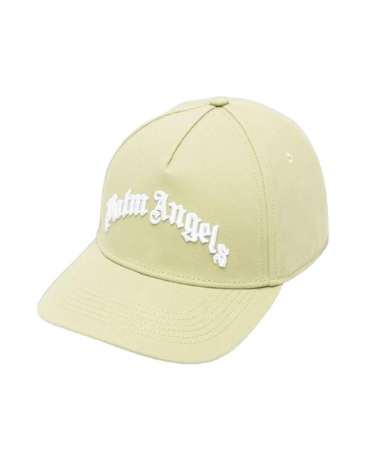 Palm Angels Accessoires ,Groen ,Caps in het Metallic voor heren