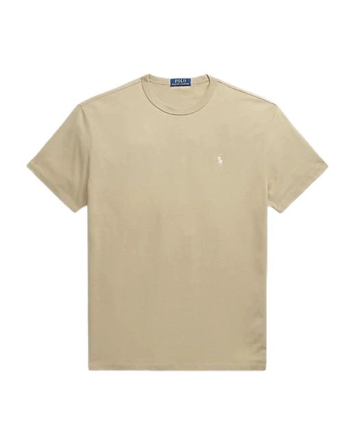 Ralph Lauren T-Shirts in het Natural voor heren
