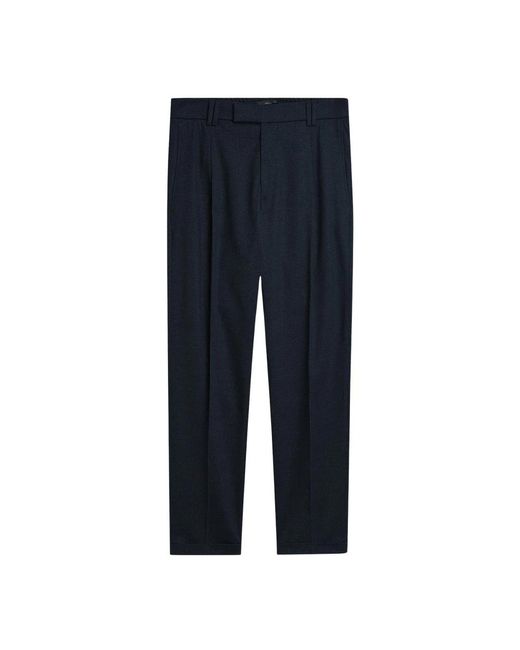 Cinque Blue Suit Trousers for men