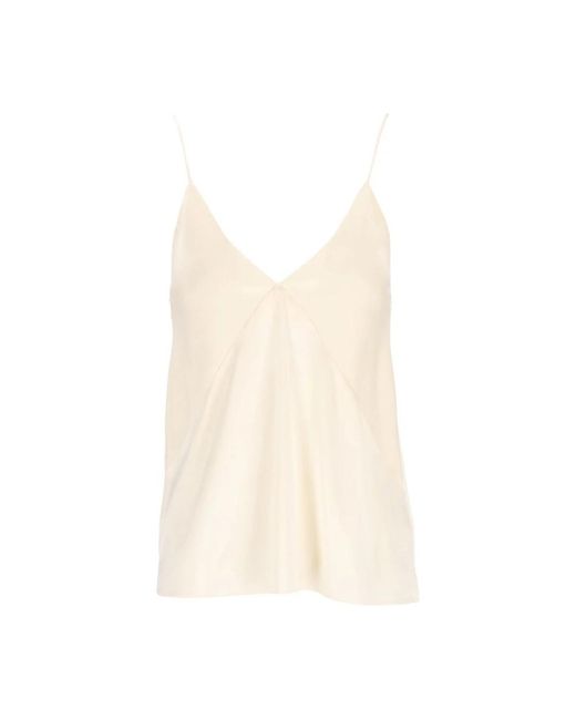 Forte_forte Natural Sleeveless Tops