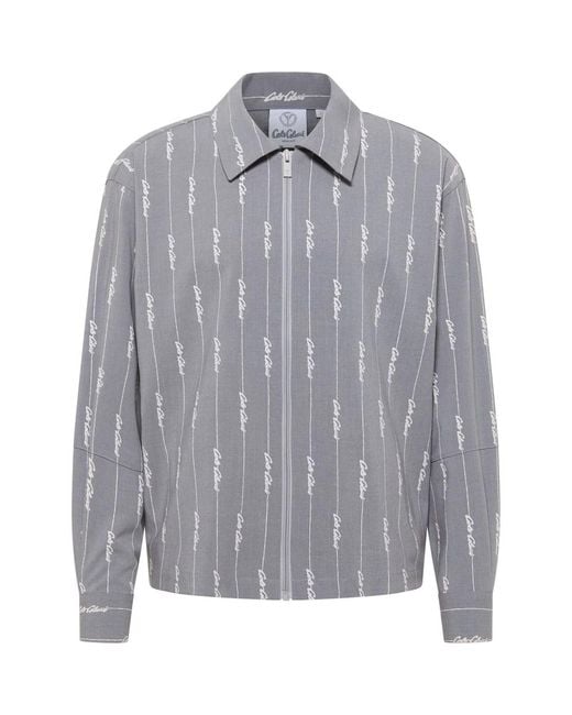 carlo colucci Gray Light Jackets for men