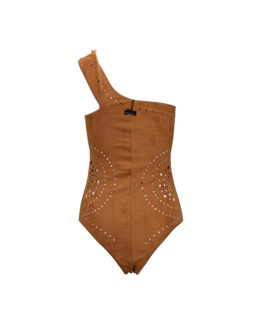 ME FUI Brown Swimsuits