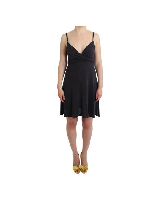 CoSTUME NATIONAL Black Short Dresses