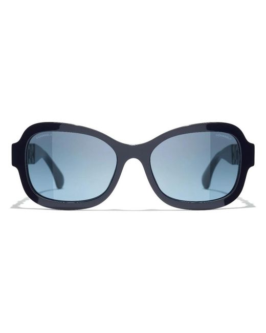 Chanel Blue Sunglasses