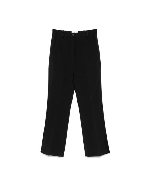 Elisabetta Franchi Wide Trousers in het Black