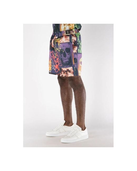 Vans Verrücktes Print Boxershorts in Pink für Herren