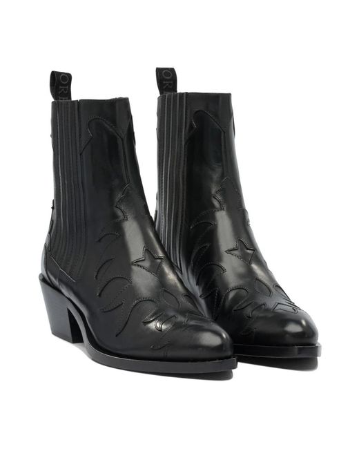 Sartore Black Sr3645 Ankle Boots